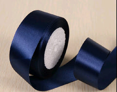 SATIN RIBBON (NAVY BLUE)