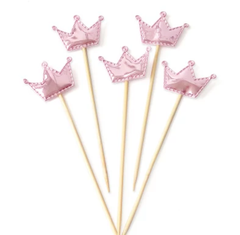 SHINY CROWN TOPPER 1PC