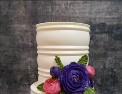 TALL CORONET SCRAPER/ICING COMB (10*4")