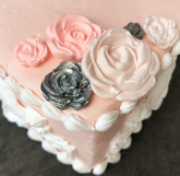 MINI ROSES ASSORTED SIZES SILICONE MOULD 7 PCS