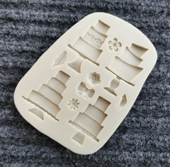 MINI TIERED CAKES MOULD 4 PCS