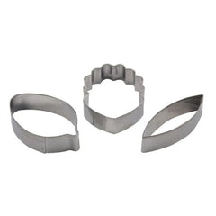 TROPICAL ORCHID FLOWER PETAL CUTTERS SET A345