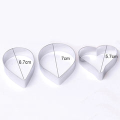 VIOLA FLOWER PETAL CUTTERS SET A383