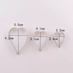 WILD ROSE FLOWER PETAL CUTTERS SET A398