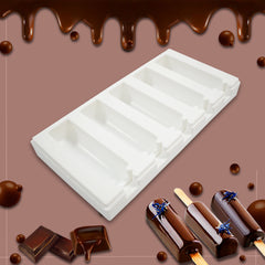 MINI PILLAR / TUBE CAKESICLES/ICE POP/LOLLIPOP MOULD 5 PCS