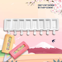 MINI SPRINKLES CAKESICLES/ICE POP/LOLLIPOP MOULD 8 PCS