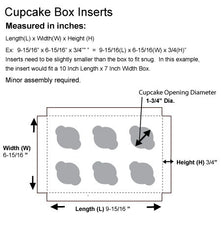 BROWN CUPCAKE BOXES/HOLDERS WITH WINDOW