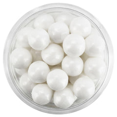 WHITE SUGAR PEARLS 15 GMS