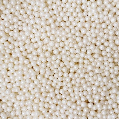 WHITE SUGAR PEARLS 15 GMS
