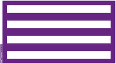 LARGE HORIZONTAL STRIPES MESH STENCIL