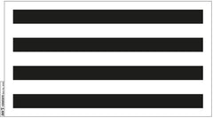 LARGE HORIZONTAL STRIPES MESH STENCIL