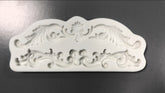 MINI FLOWER SCROLL BORDER MOULD 2 PCS