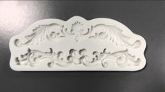 MINI FLOWER SCROLL BORDER MOULD 2 PCS