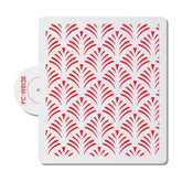 XL PALM LEAVES STENCIL