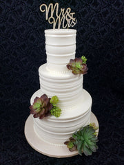 WIDE GROOVES CROWN SCRAPER/ICING COMB (10*4")