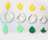 ASSORTED LEAVES CUTTER SET 4PCS