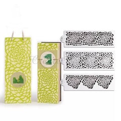 LARGE ROSE MOTIF STENCIL SET 3 PCS