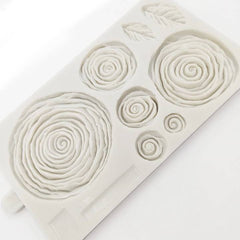 RUFFLE FLOWER MOULD 6PCS