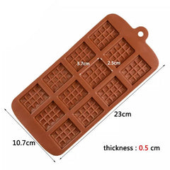 MINI CHOCOLATE BAR CHOCOLATE MOULD 12PCS
