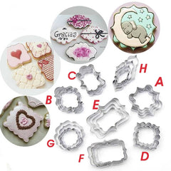 PLAQ COOKIE CUTTERS SET 4PCS