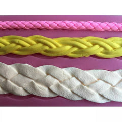 BRAIDED ROPE MOULD (MEDIUM) 3 PCS