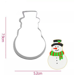 ASSORTED CHRISTMAS THEME COOKIE CUTTER SET 16 PCS