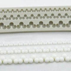 PEARLY DROPS BORDER MOLD 2 PCS (LONG)