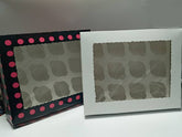CUPCAKE BOXES/HOLDERS WITH WINDOW