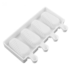 MINI RIBBED CAKESICLES/ICE POP/LOLLIPOP MOULD 4 PCS