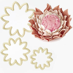 EASY CHRYSANTHEMUMS/DAHLIA FLOWER CUTTER SET 3PCS