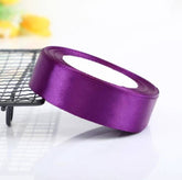 SATIN RIBBON (DARK PURPLE)