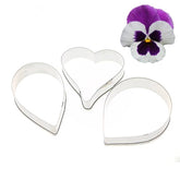 VIOLA FLOWER PETAL CUTTERS SET A383
