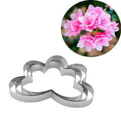 JUMBO RHODODENDRON AZALEA FLOWER PETAL CUTTERS SET A611