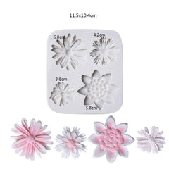 DAISY AND OTHER FLOWERS MOULD
