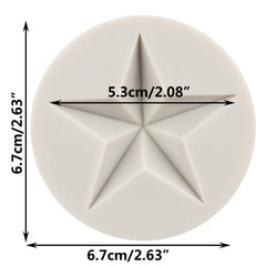 LARGE STAR MOULD 1 PC