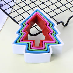 CHRISTMAS TREE COOKIE CUTTER SET 5PCS