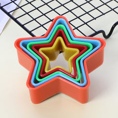 STAR COOKIE CUTTER SET 5PCS