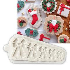 LONG TAIL BOWS MOULD 5 PCS