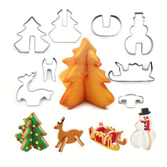 GINGER BREAD HOUSE COOKIE CUTTER SET 18 PCS