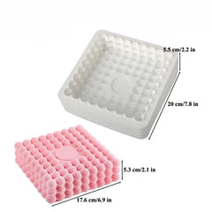 SQUARE SPHERES CUBE CHOCOLATE MOUSSE MOULD