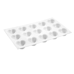 3D MINI SMOOTH LOVE HEARTS CHOCOLATE MOUSSE MOULD 15 PCS