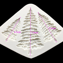 CHRISTMAS TREES MOULD 3 PCS