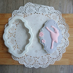 ASSORTED SHAPES PLAQUE COOKIE CUTTERS SET 4PCS