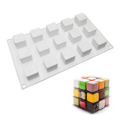 MINI CUBE CHOCOLATE MOUSSE MOULD 15 PCS