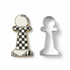 CHESS PIECE / PAWN CHESS PIECE COOKIE CUTTER 1 PCS