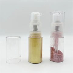 DRY GLITTER/LUSTER POWDER SPRAY BOTTLE (SHORT SPOUT) 35ML