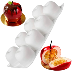 3D MINI APPLE CHOCOLATE MOUSSE MOULD 8 PCS