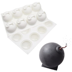 3D MINI BOMB CHOCOLATE MOUSSE MOULD 8 PCS