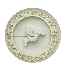 MINI VINTAGE ROUND SCROLL FRAME MOULD