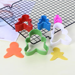 GINGER BREAD MAN COOKIE CUTTER SET 5PCS